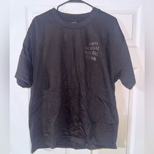Anti Social Social Club Charcoal Tee